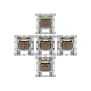 OUTEMU RGB Brown Tactile Switches Switches OUTEMU 5