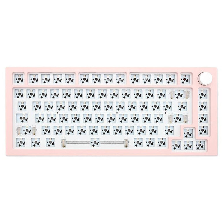 NextTime X75 75% Custom Mechanical Keyboard Kit PCB Hot Swappable Mechanical Keyboard NextTime Pink
