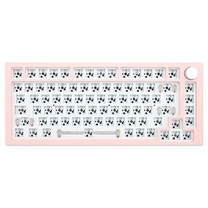 NextTime X75 75% Custom Mechanical Keyboard Kit PCB Hot Swappable Mechanical Keyboard NextTime Pink