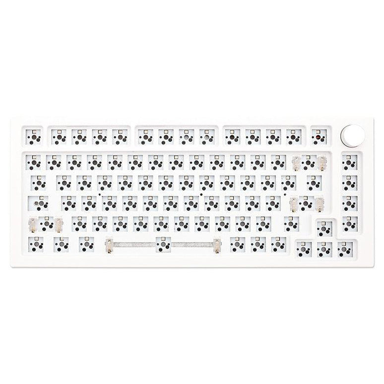 NextTime X75 75% Custom Mechanical Keyboard Kit PCB Hot Swappable Mechanical Keyboard NextTime White