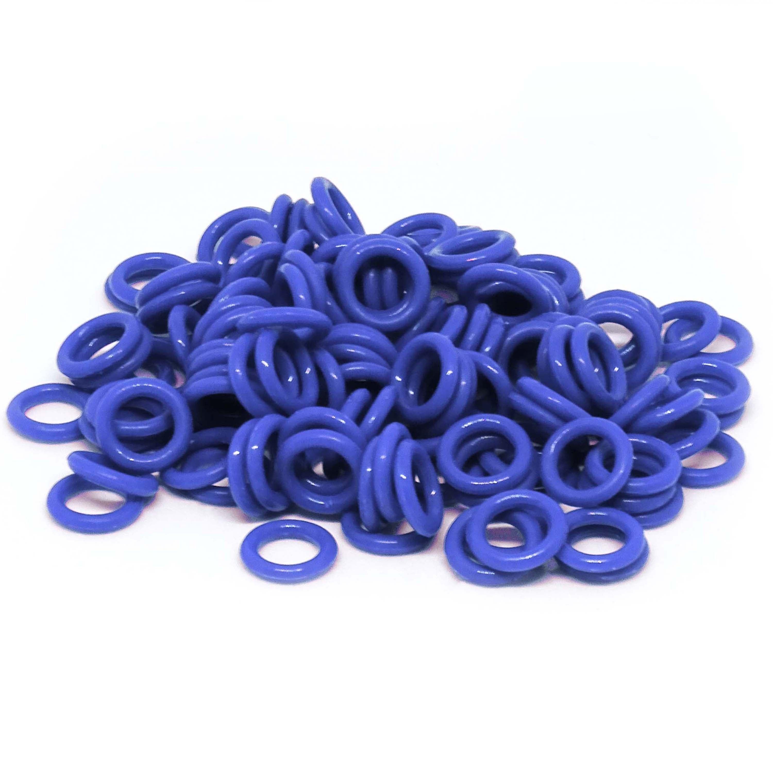 110Pcs O-Rings Keyboard Switch Dampeners Tools Custom Keyboards UK 1.5mm Blue