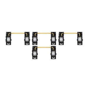 Everglide Plated Plate Mounted Stabilizer Components Custom Keyboards UK EG Panda S 2x x4