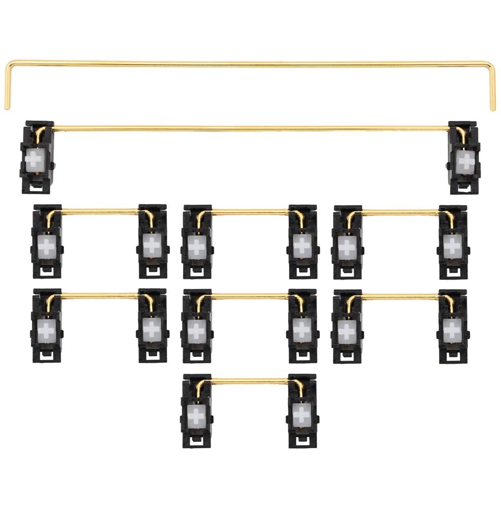 Everglide Plated Plate Mounted Stabilizer Components Custom Keyboards UK Panda 104 Plus x1
