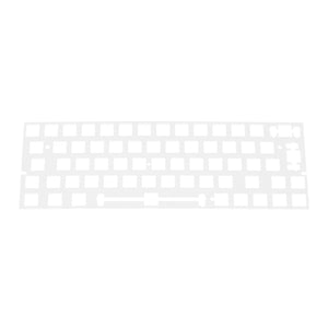 60% PC Polycarbonate Mechanical Keyboard Plate Custom Keyboards UK PC Plate ISO Edition