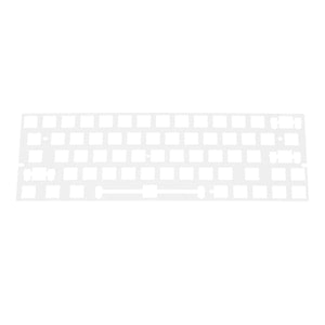 60% PC Polycarbonate Mechanical Keyboard Plate Custom Keyboards UK PC Plate 2.25u Shift