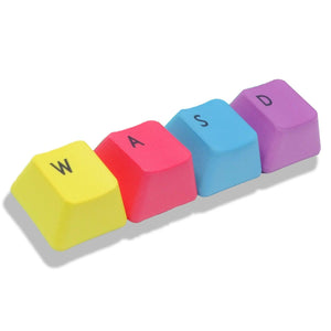 Keycap Keycaps Set Cherry MX Keyboards Multi-Colour Esc Arrow WASD UK English Custom Keyboards UK WASD Keys