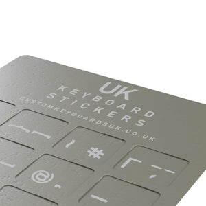 UK English Clear Keyboard Keycap Stickers - image 3
