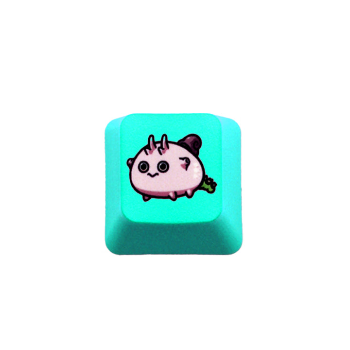 Cute ESC PBT Keycap  Custom Keyboards UK Cyan Nervous Fish  