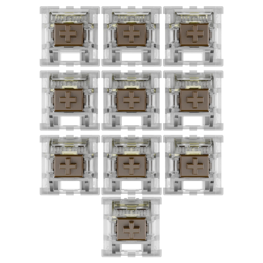 OUTEMU RGB Brown Tactile Switches Switches OUTEMU 10