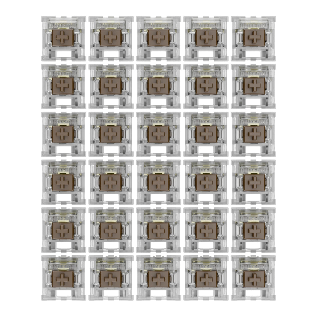 OUTEMU RGB Brown Tactile Switches Switches OUTEMU 30