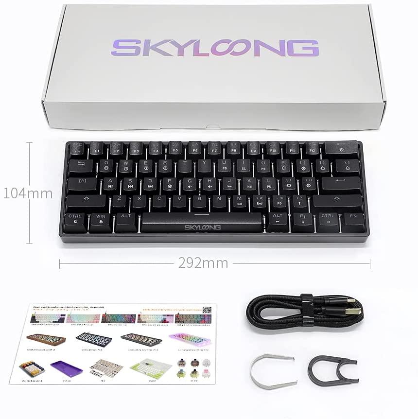 Skyloong GK61 Optical Mechanical Keyboard Mechanical Keyboard Skyloong   